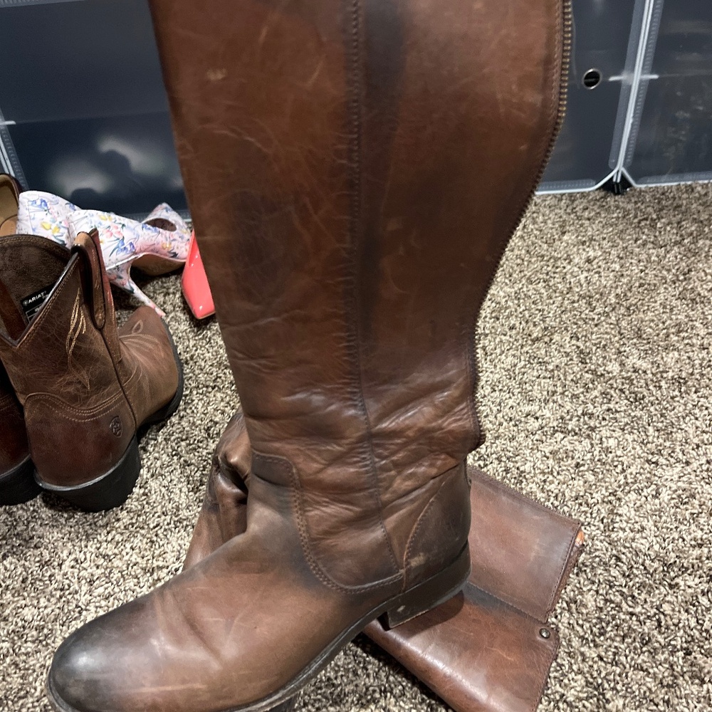 Frye calf boots